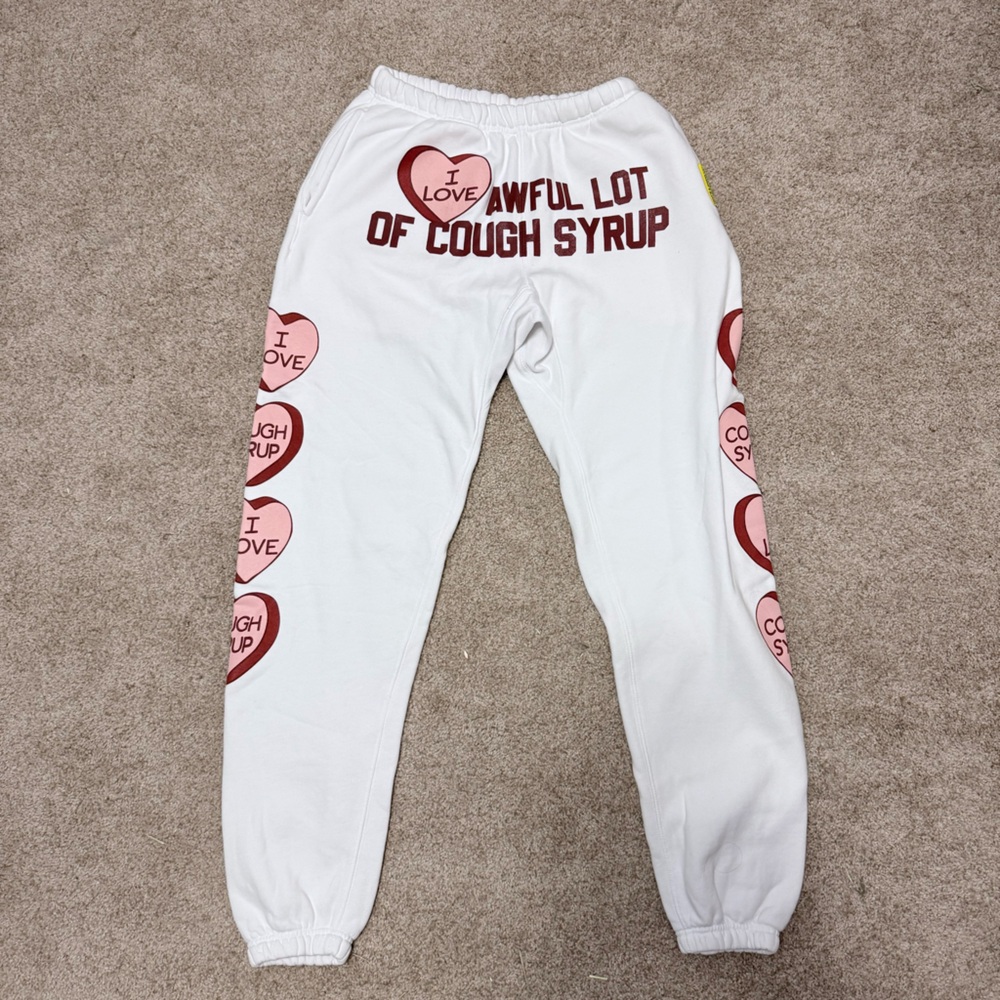 awful lot of cough syrup sweatpants